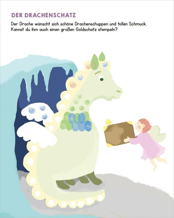 Immagine prodotto Meine allerersten Fingerstempel Feen und Einhörner