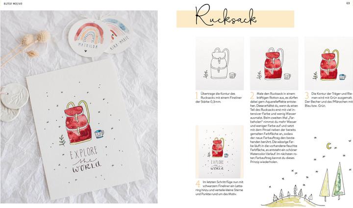 Produktbild Sweet Watercolor – 20 Motive fürs Kinderzimmer malen