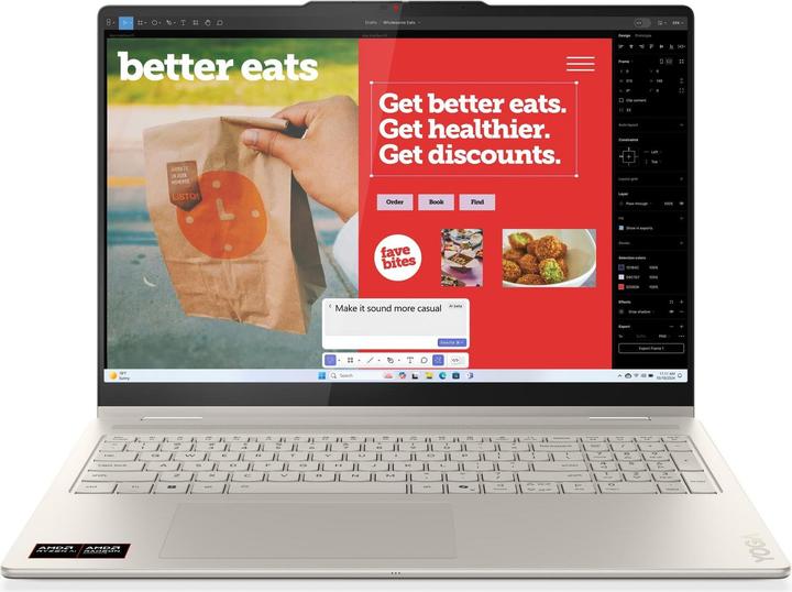 Immagine prodotto Lenovo Yoga 7 2-in-1 (16", AMD Ryzen AI 7 350, 32 GB, 1000 GB, CH)