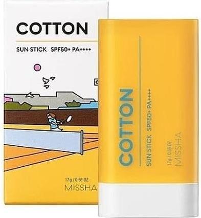 Immagine prodotto Missha Stick solare SPF 50+ Cotone (Stick solare) 17 g (Stick solare, SPF 50, 17 g)