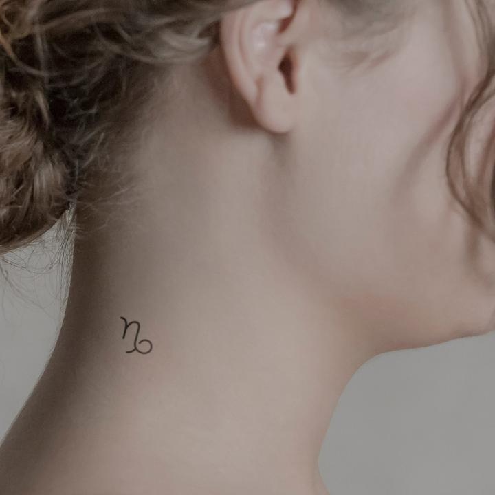 Image du produit minink Tatouage temporaire - Signe astrologique du Capricorne