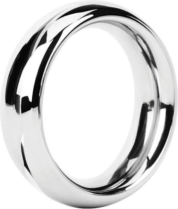Actual product image Malesation Metal Ring Rounded Steel (4.40 cm)