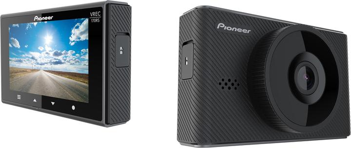 Image du produit Pioneer VREC-170RS Caméra Dashcam WLAN (Indicateur intégré, Écran intégré, Bluetooth, WiFi, Récepteur GPS, Accéléromètre, Full HD)