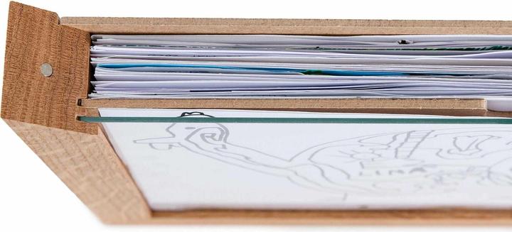 Actual product image Jamu Picture frame for children's drawings (A3)