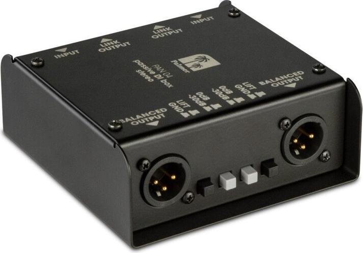Image du produit Palmer Audio Boîte de direct passive 2 canaux Pro PAN (Boîte de DI)