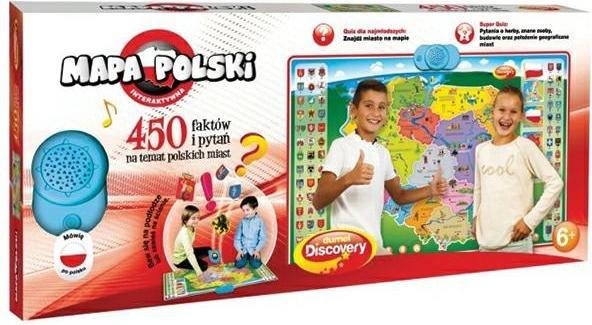 Immagine prodotto Komelon Dumel Interaktywna mapa Polski