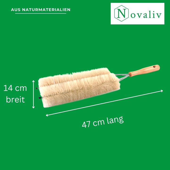 Produktbild Novaliv Heizkörperbürste Rippenheizkörper Heizungsbürste Heizkörper Reinigungsbürste 47x14cm IDEAL a (1 Stk.)