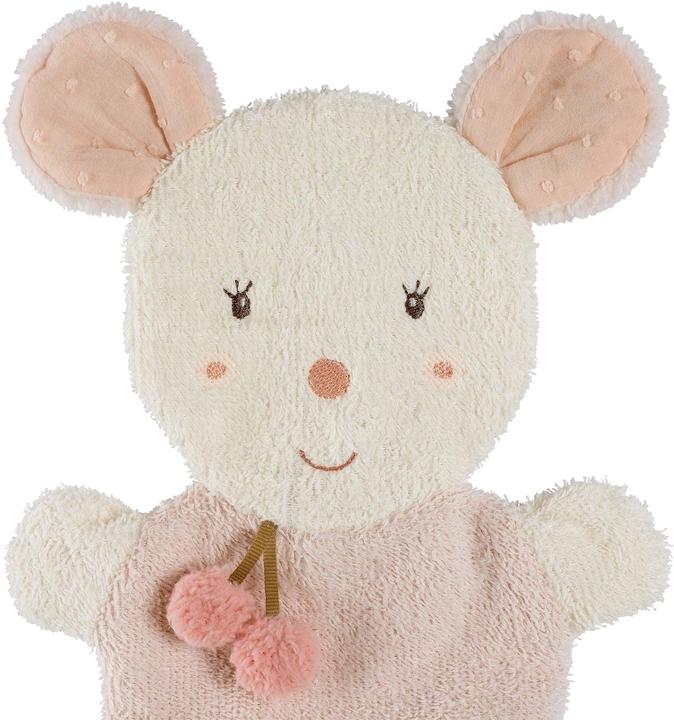 Fehn Baby-Waschhandschuh Maus