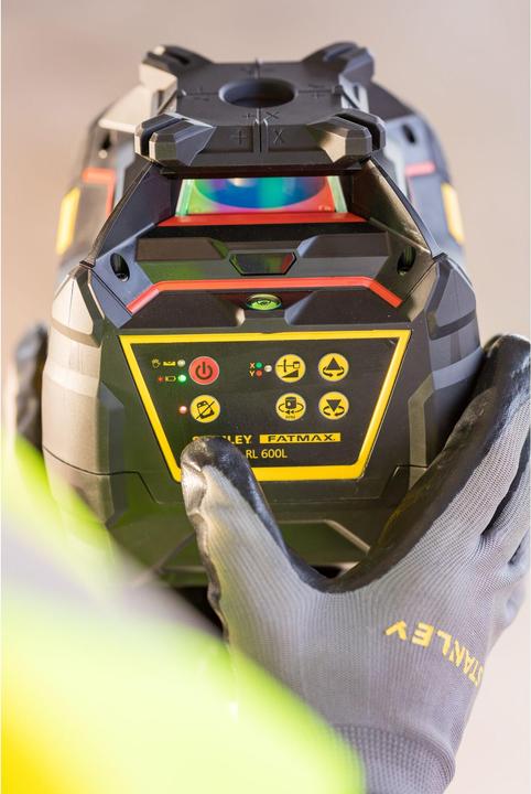 Productafbeelding Stanley Roterende laser Fatmax® RL600L Li-Ion rood / 630-680 nm ≥ 5 °
