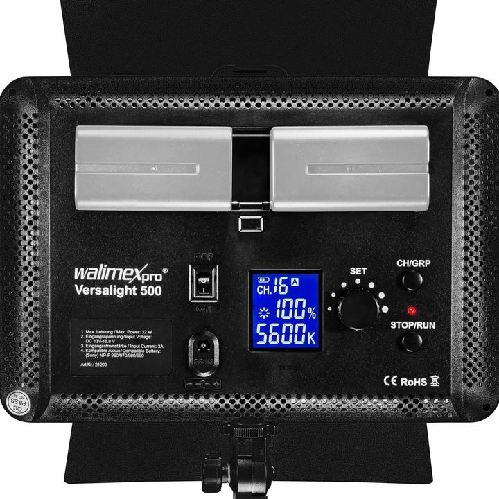 Produktbild Walimex Tageslicht Set1 A (Videoleuchte, Studioleuchte, Flächenleuchte)