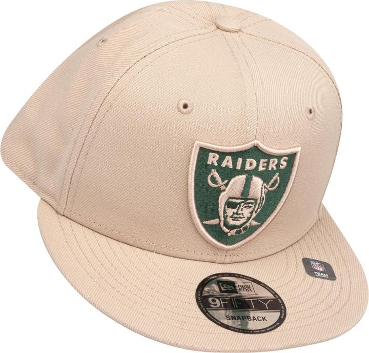 Actual product image New Era 9Fifty Snapback Cap - Las Vegas Raiders Camel Beige