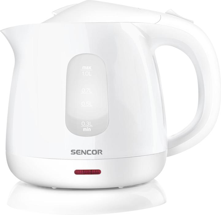Actual product image Sencor SWK 1010WH Electric kettle 1 L 1100 W White (1 l)