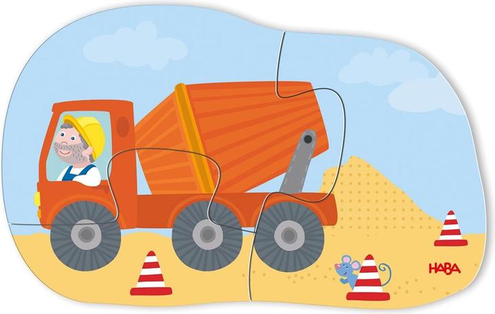 Produktbild Magni HABA 6 erste Puzzles Baustelle (6 Teile)