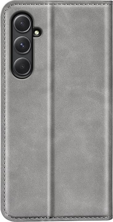 Image du produit Cover-Discount Galaxy A55 - Stand Flip Case Housse grise (Samsung Galaxy A55)