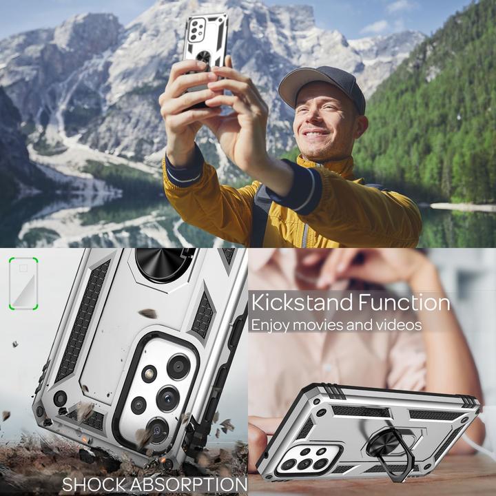 Image du produit Nalia Étui antichoc Military-Style Ring (Samsung Galaxy A33)