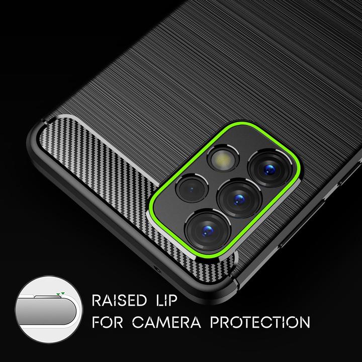 Produktbild Nalia Carbon-Look Silikon Hülle (Samsung Galaxy A53)