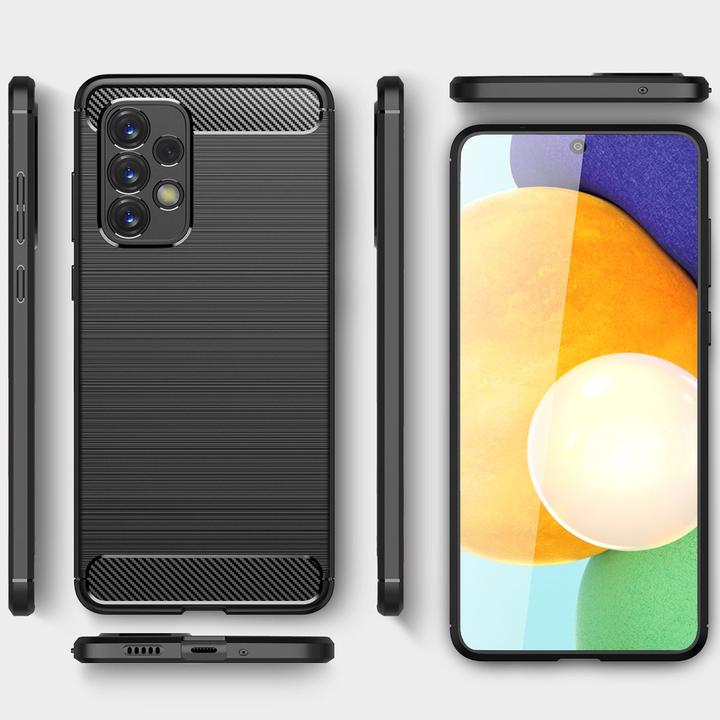 Produktbild Nalia Carbon-Look Silikon Hülle (Samsung Galaxy A53)