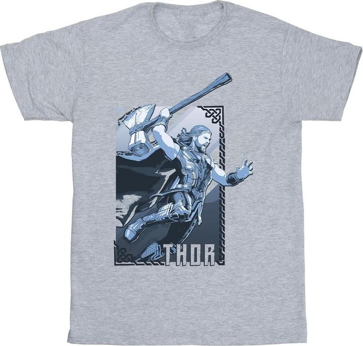 Immagine prodotto Thor Love And Thunder Attack Maglietta Uomo (4XL)