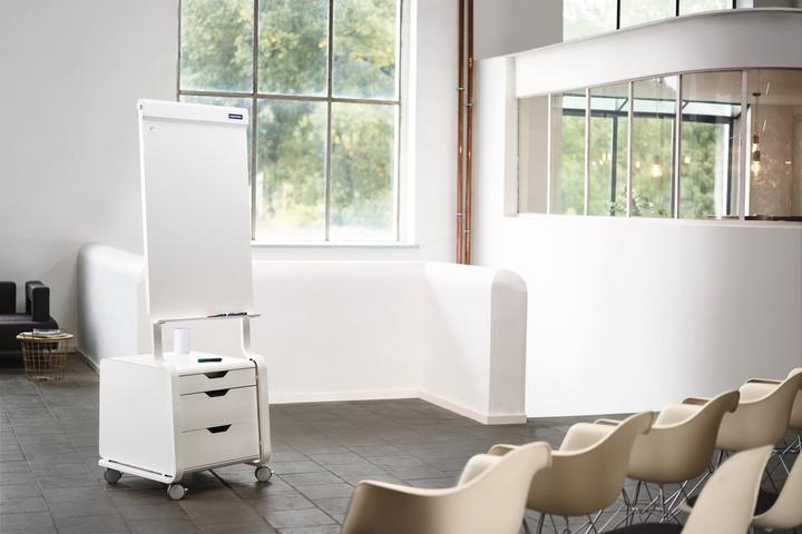 Produktbild Magnetoplan MAGNETOP. Tool-Hub Evolution Plus 12270600 weiss, mit Rollen