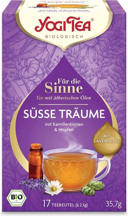 Image du produit Yogi Tea Pour les sens doux rêves thé aux épices tisanes (2.10 g)
