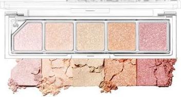 Actual product image Unleashia Mood shower face palette:mood shower face palette no.100 ballerina (Ballerina)
