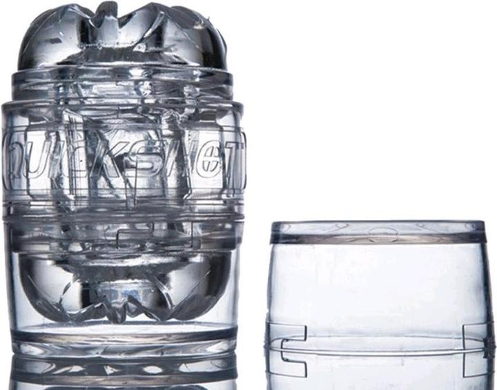 Actual product image Fleshlight Quickshot Masturbator Clear