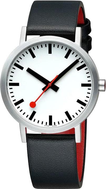 Mondaine Classic Pure (Analogue wristwatch, Swiss made, 40 mm)