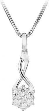 Produktbild Silver Cat Charming necklace with zircons SC373