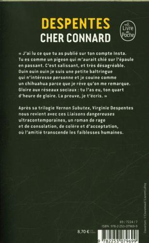 Image du produit Cher connard (Français, Virginie, Despentes, 2023)