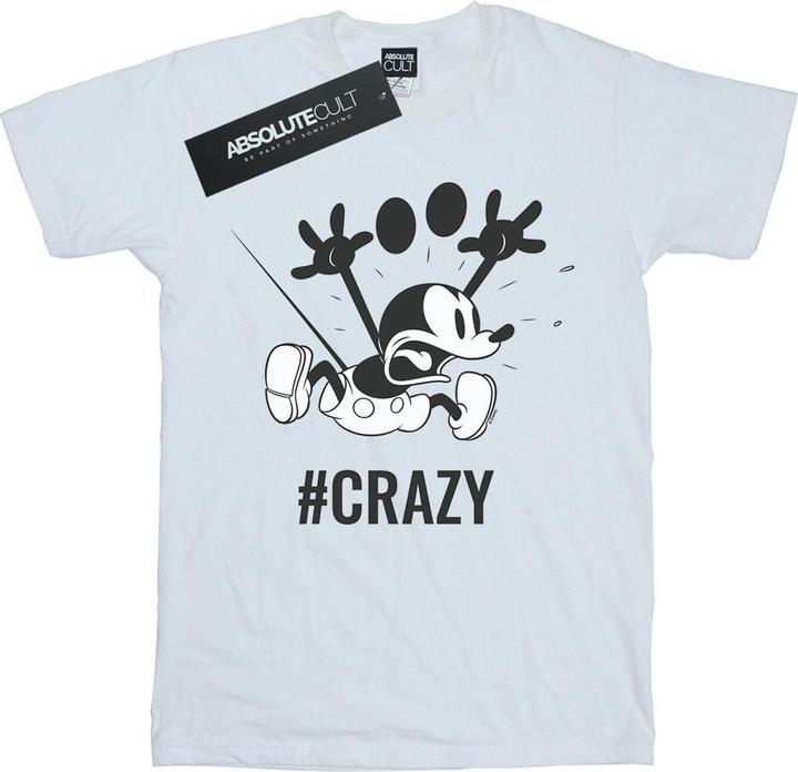 Disney Mickey Mouse #Crazy TShirt (M)