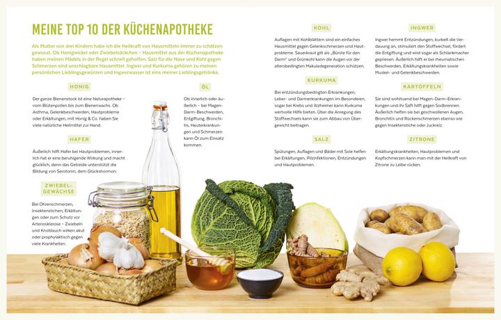 Produktbild Heilen mit Lebensmitteln: Meine Top 10 gegen 100 Krankheiten (Deutsch, Franziska Rubin, 2019)
