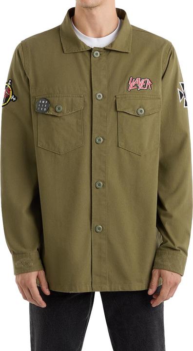 Immagine prodotto Amplified Sopra Camicia Militare Slayer Uomo (L)