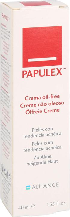 Actual product image Papulex Oil-free cream, 40 ml Cream (40 ml, 24h cream)