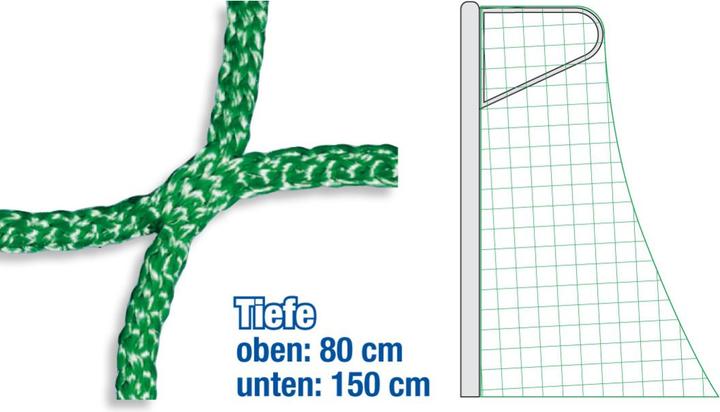 Actual product image Huck Fussballtornetz einfarbig, mit quadratischen Maschen