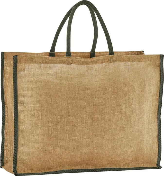 Westford Mill Tragetasche Kontrast Gestärkte Jute (46 l)