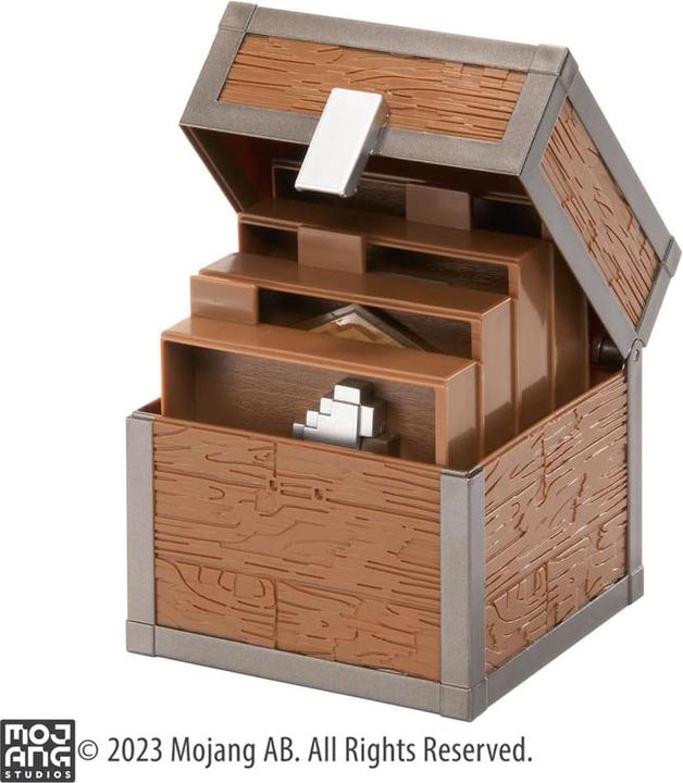 Image du produit Noble Collection Minecraft Loot Chest Forest 10 cm