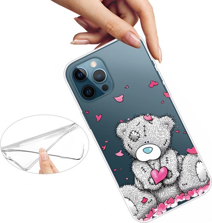 Produktbild Ueli Express iPhone 14 Pro Super Slim Gummi Schutzhülle Bär (Apple iPhone 14 Pro)