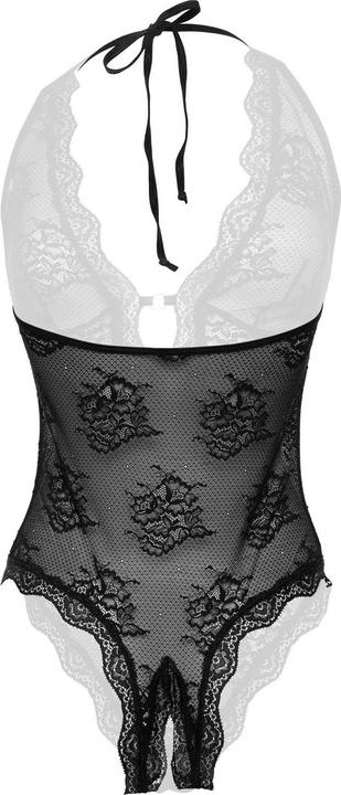 Produktbild Christine Le Duc Spitzenbody ouvert Rose (S, M)