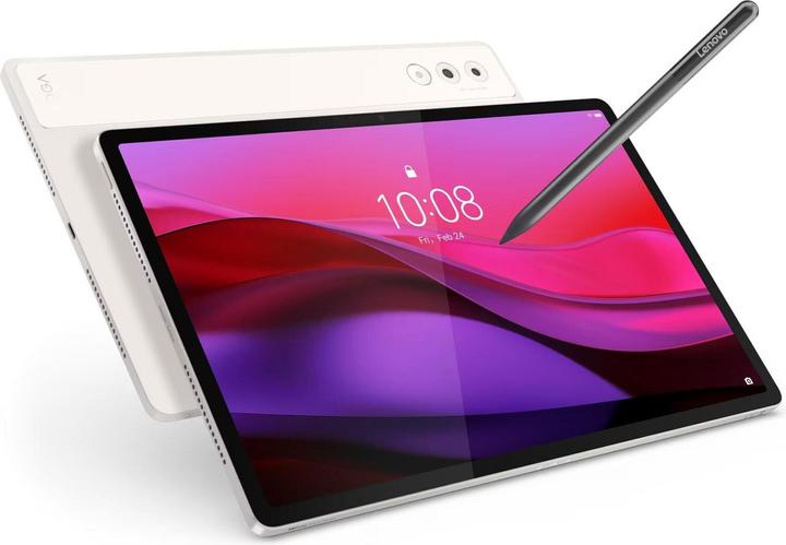 Lenovo Yoga Tab Plus (WLAN uniquement, 12.70", 256 Go, Coquillage)