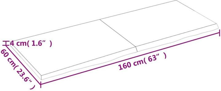 Produktbild VidaXL Emerald (160 x 4 x 60 cm)
