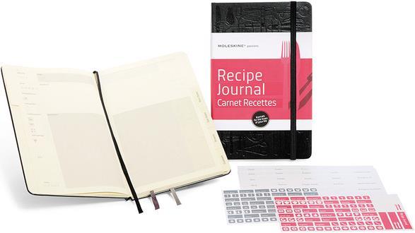 Produktbild Moleskine Passions Book Rezept Journal (A5, Blanko, Harter Einband)