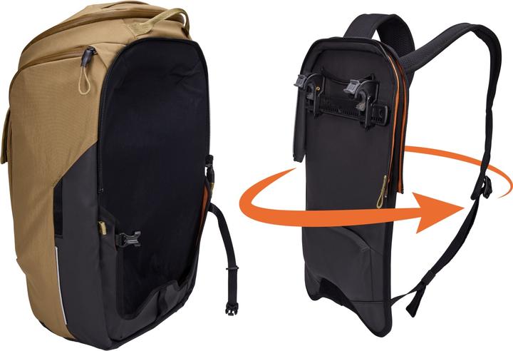 Image du produit Thule Paramount Hybrid Pannier 26l - Nutria (26 l)