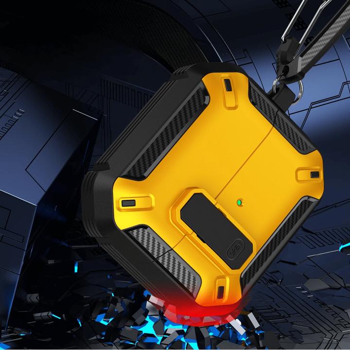Actual product image Cover-Discount Galaxy Buds3 / Buds3 Pro - Armor Schutzhülle mit Karabiner (Headphone sleeve)