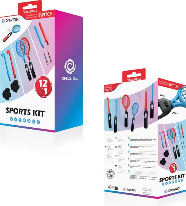 Produktbild Oniverse 12 in 1 kit - Switch Sports Accessories (Switch)