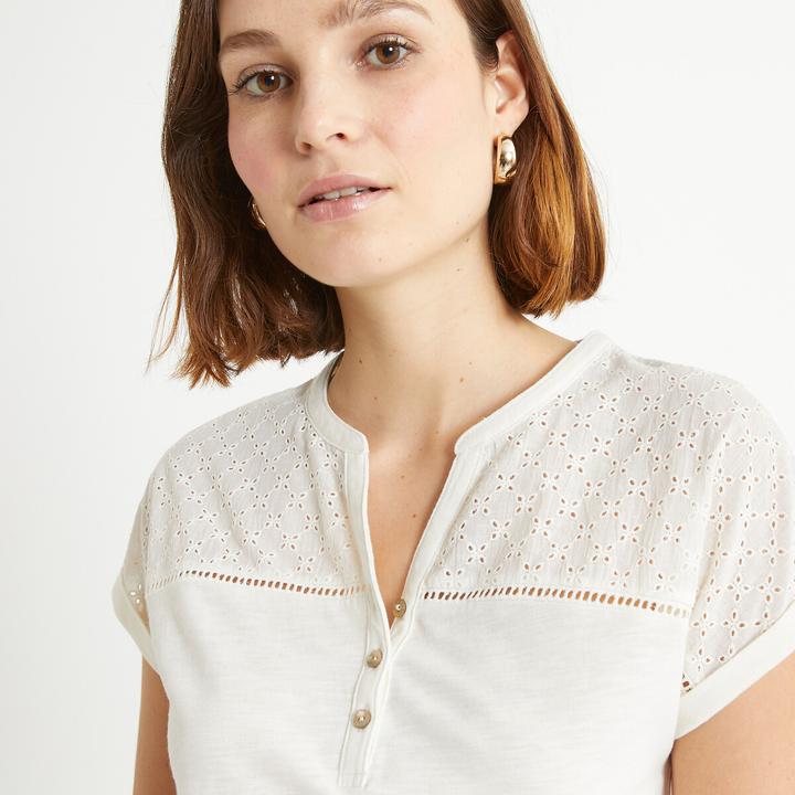 Immagine prodotto Anne Weyburn Maglietta con scollo henley (46)