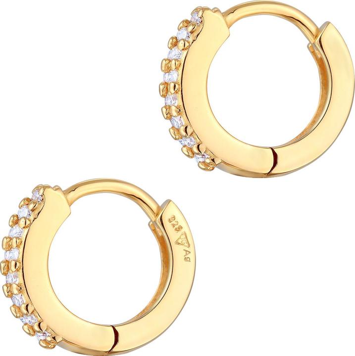 Immagine prodotto Elli Creolo, creoli di cristallo (Argento 925, Zirconia)