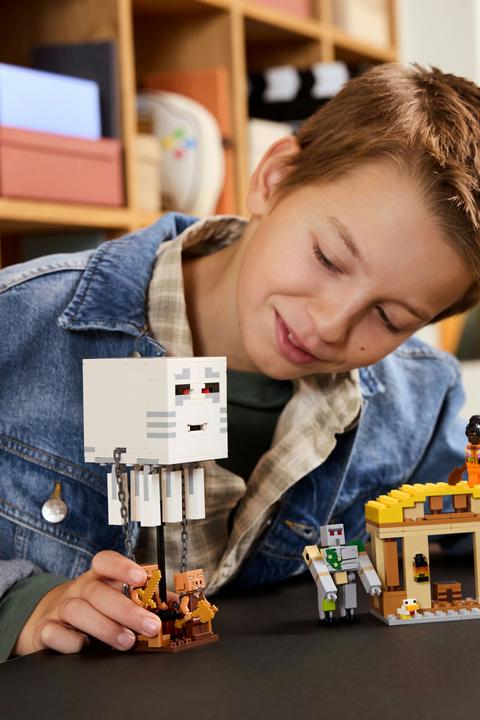 Immagine prodotto LEGO L'attacco del pallone Ghast (21273, LEGO Minecraft)