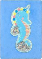 Starpak notebook plush a5 seahorse bag with hanger (A5)