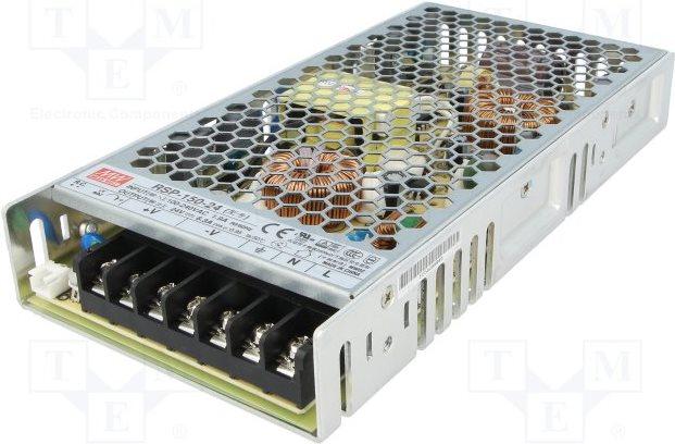 Actual product image MeanWell AC/DC power supply module closed