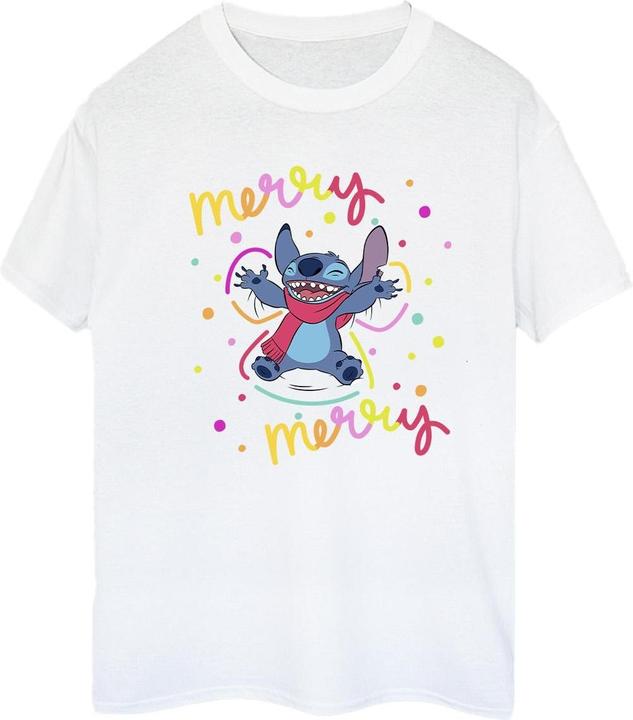 Disney Lilo & Stitch Merry Rainbow TShirt (3XL)